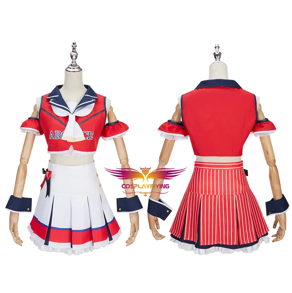 Cosplayfly LoveLive! Cheer Girl Friendly Match Round 19 Maki Nishikino Cosplay Costume Fancy Dress Suit 2 Cosplayfly LoveLive! Cheer Girl Friendly Match Round 19 Maki Nishikino Cosplay Costume Fancy Dress Suit – Image 2