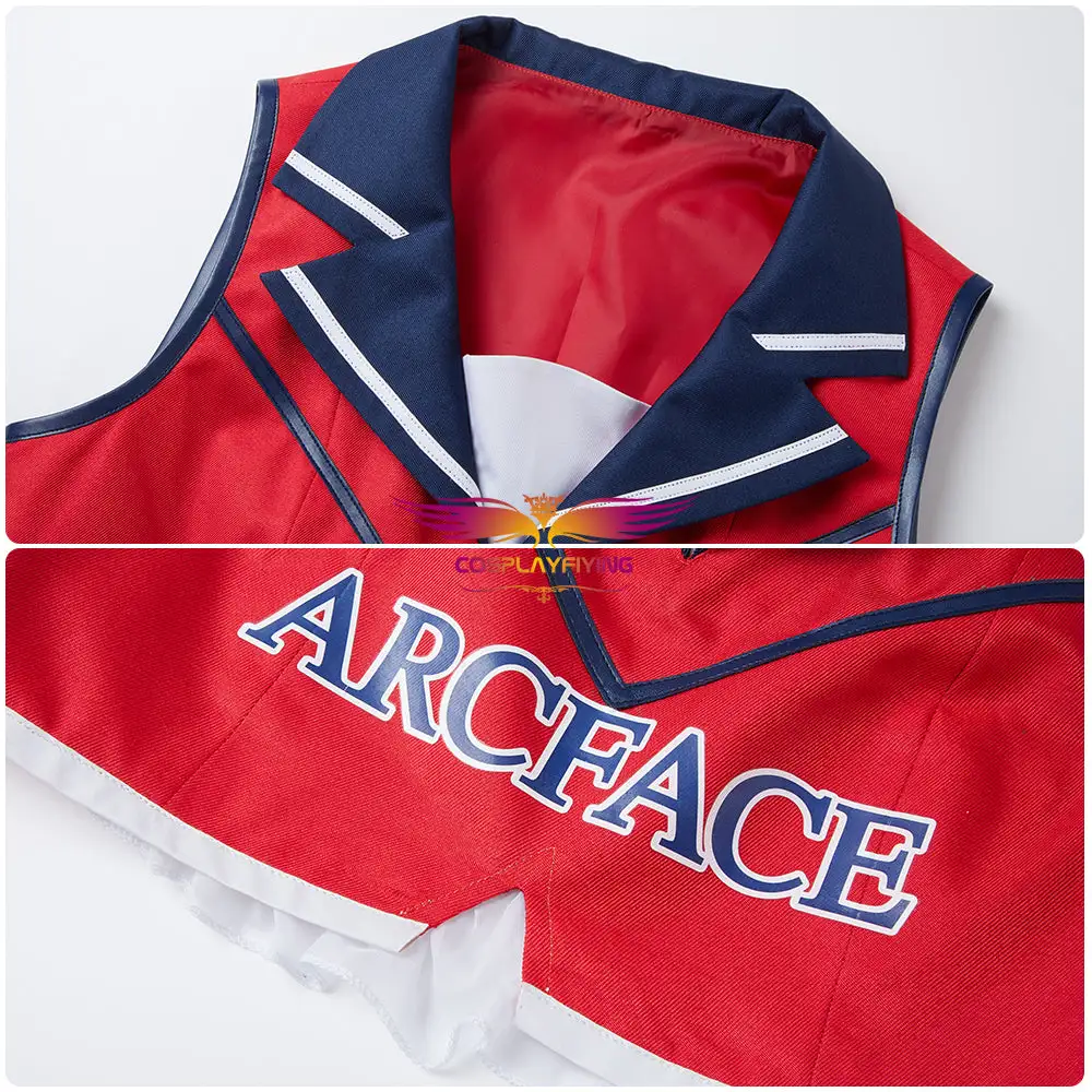 Cosplayfly LoveLive! Cheer Girl Friendly Match Round 19 Maki Nishikino Cosplay Costume Fancy Dress Suit 4 Cosplayfly LoveLive! Cheer Girl Friendly Match Round 19 Maki Nishikino Cosplay Costume Fancy Dress Suit – Image 4