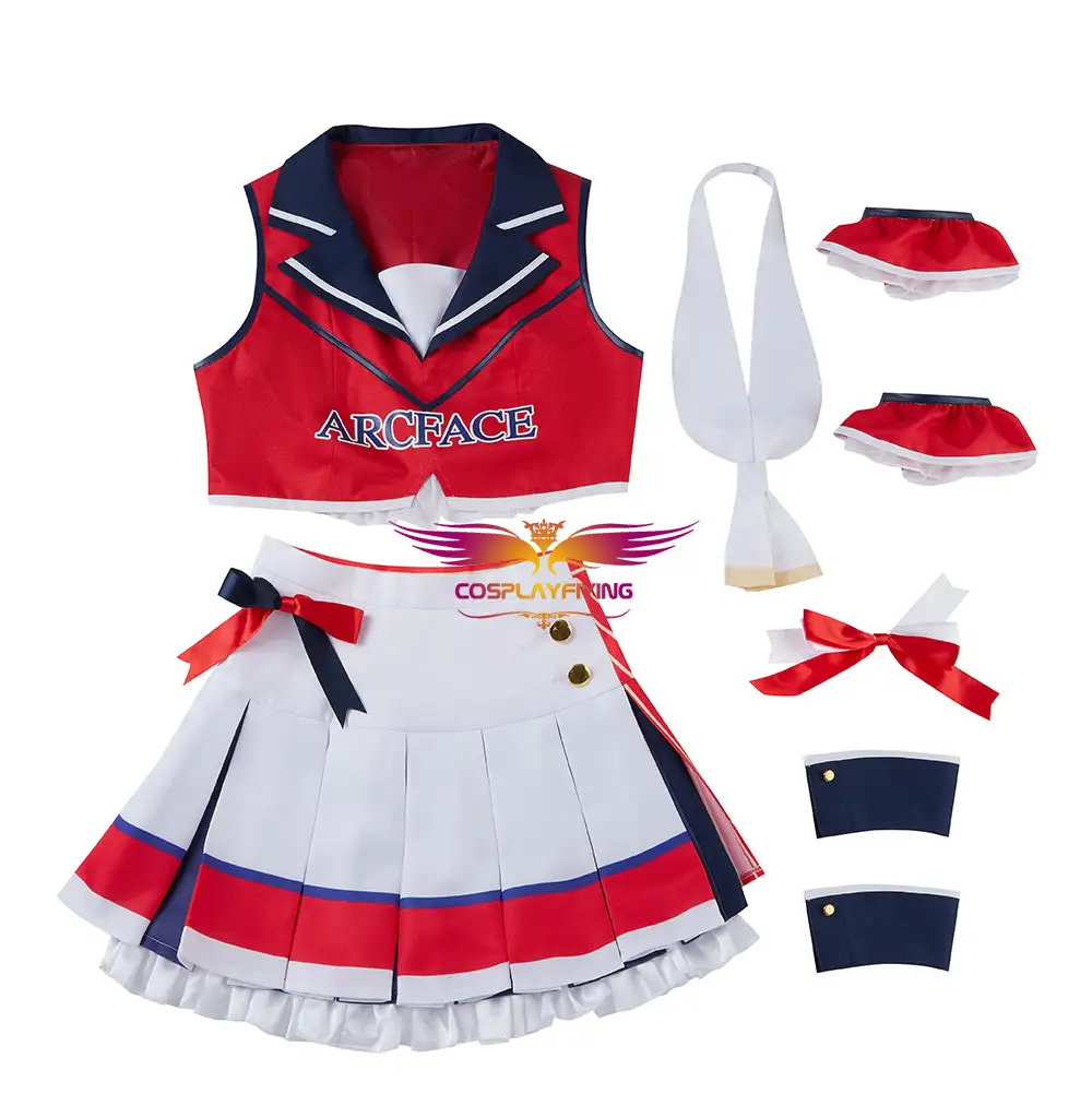 Cosplayfly LoveLive! Cheer Girl Friendly Match Round 19 Maki Nishikino Cosplay Costume Fancy Dress Suit 8 Cosplayfly LoveLive! Cheer Girl Friendly Match Round 19 Maki Nishikino Cosplay Costume Fancy Dress Suit – Image 8