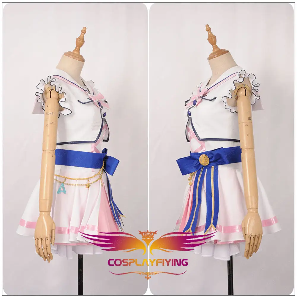 Cosplayfly LoveLive!SunShine!!Aqours 6th Anniversary Sakurauchi Riko Stage Cosplay Costume Custom Made 4 Cosplayfly LoveLive!SunShine!!Aqours 6th Anniversary Sakurauchi Riko Stage Cosplay Costume Custom Made – Image 4