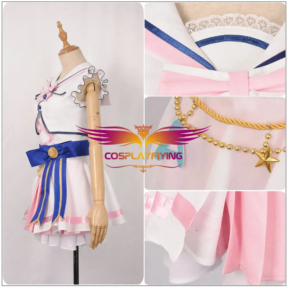 Cosplayfly LoveLive!SunShine!!Aqours 6th Anniversary Sakurauchi Riko Stage Cosplay Costume Custom Made 5 Cosplayfly LoveLive!SunShine!!Aqours 6th Anniversary Sakurauchi Riko Stage Cosplay Costume Custom Made – Image 5