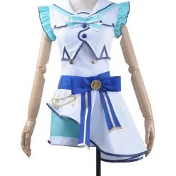 Cosplayfly LoveLive SunShine Aqours Kanan Matsuura 6th Anniversary Stage COS Cosplay Costume Custom Sexy Strapless Dress Fan-shaped Hairpin -Pas Cher Cosplay Magasin LoveLive SunShine Aqours Kanan Matsuura 6th Anniversary Stage COS Cosplay Costume Custom Sexy Strapless Dress fan shaped Hairpin 10 1400x