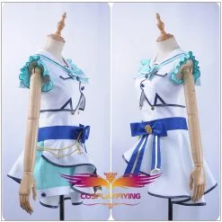 Cosplayfly LoveLive SunShine Aqours Kanan Matsuura 6th Anniversary Stage COS Cosplay Costume Custom Sexy Strapless Dress Fan-shaped Hairpin -Pas Cher Cosplay Magasin LoveLive SunShine Aqours Kanan Matsuura 6th Anniversary Stage COS Cosplay Costume Custom Sexy Strapless Dress fan shaped Hairpin 4 1400x