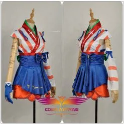 Cosplayfly LoveLive!SunShine!! Aqours Kanan Matsuura Stage Mijyuku Mijuku DREAMER Matte Satin Uniform Cosplay Costume -Pas Cher Cosplay Magasin LoveLive SunShine Aqours Kanan Matsuura Stage Mijyuku Mijuku DREAMER Matte Satin Uniform Cosplay Costume 4 1400x