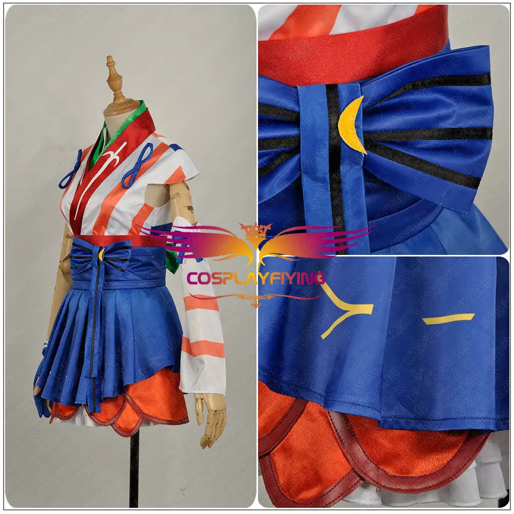 Cosplayfly LoveLive!SunShine!! Aqours Kanan Matsuura Stage Mijyuku Mijuku DREAMER Matte Satin Uniform Cosplay Costume – Image 5