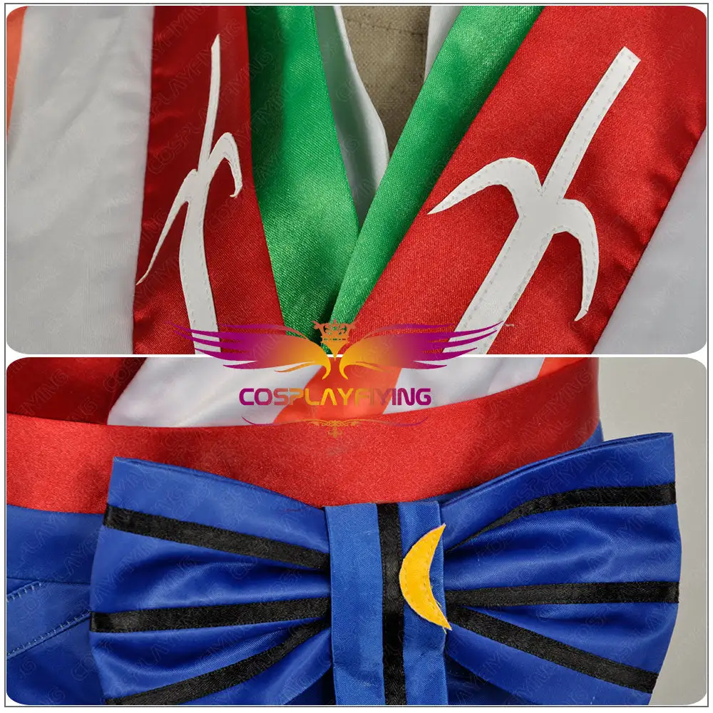 Cosplayfly LoveLive!SunShine!! Aqours Kanan Matsuura Stage Mijyuku Mijuku DREAMER Matte Satin Uniform Cosplay Costume – Image 6