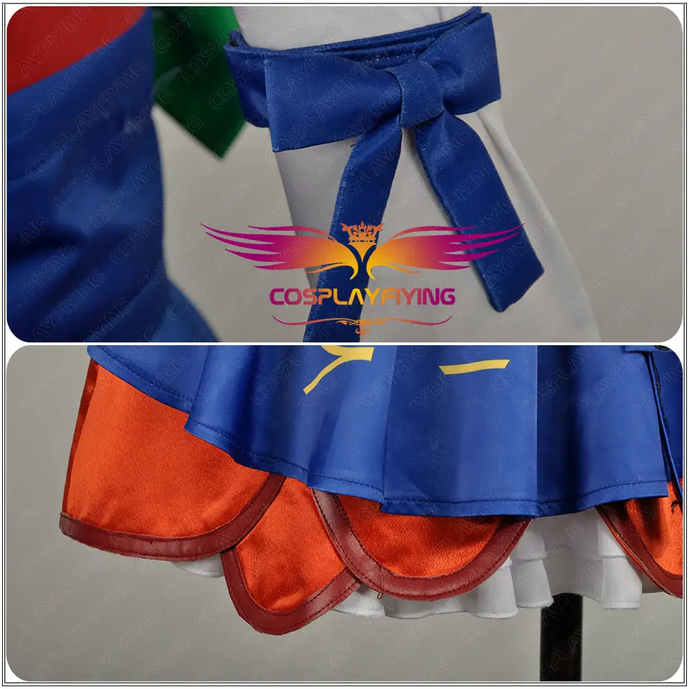 Cosplayfly LoveLive!SunShine!! Aqours Kanan Matsuura Stage Mijyuku Mijuku DREAMER Matte Satin Uniform Cosplay Costume – Image 7