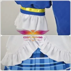 Cosplayfly LoveLive!SunShine!! Aqours Kurosawa Dia Stage Blue Dress Cosplay Costume -Pas Cher Cosplay Magasin LoveLive SunShine Aqours Kurosawa Dia Stage Blue Dress Cosplay Costume Custom Made for Girls Adult Women Halloween Carnival Party Outfits 6 1400x
