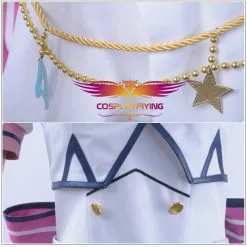 Cosplayfly LoveLive SunShine Aqours Ohara Mari 6th Anniversary Stage COS Cosplay Costume Custom Sexy Strapless Dress Fan-shaped Hairpin -Pas Cher Cosplay Magasin LoveLive SunShine Aqours Ohara Mari 6th Anniversary Stage COS Cosplay Costume Custom Sexy Strapless Dress fan shaped Hairpin 7 1400x