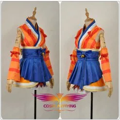 Cosplayfly LoveLive!SunShine!! Aqours Takami Chika Stage Mijyuku Mijuku DREAMER Matte Satin Uniform Cosplay Costume -Pas Cher Cosplay Magasin LoveLive SunShine Aqours Takami Chika Stage Mijyuku Mijuku DREAMER Matte Satin Uniform Cosplay Costume 4 1400x