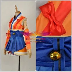 Cosplayfly LoveLive!SunShine!! Aqours Takami Chika Stage Mijyuku Mijuku DREAMER Matte Satin Uniform Cosplay Costume -Pas Cher Cosplay Magasin LoveLive SunShine Aqours Takami Chika Stage Mijyuku Mijuku DREAMER Matte Satin Uniform Cosplay Costume 5 1400x