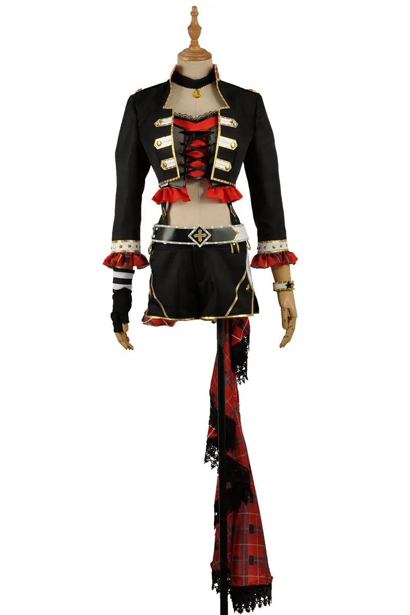 Cosplayfly LoveLive!SunShine!! Kurosawa Dia Rock Awakening Stage Uniform Cosplay Costume 10 Cosplayfly LoveLive!SunShine!! Kurosawa Dia Rock Awakening Stage Uniform Cosplay Costume – Image 10