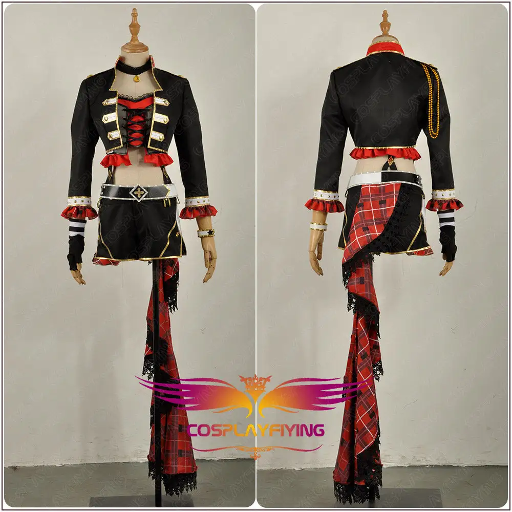 Cosplayfly LoveLive!SunShine!! Kurosawa Dia Rock Awakening Stage Uniform Cosplay Costume 3 Cosplayfly LoveLive!SunShine!! Kurosawa Dia Rock Awakening Stage Uniform Cosplay Costume – Image 3