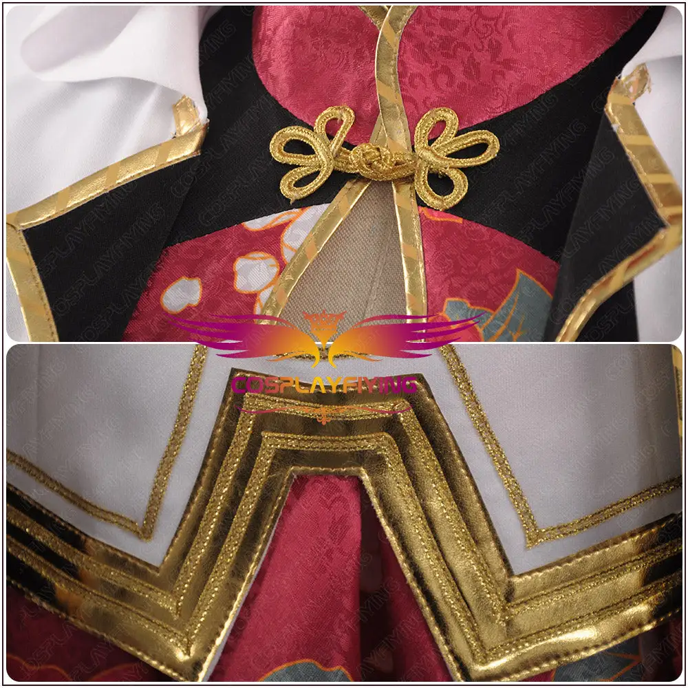 Cosplayfly LoveLive!SunShine!! Kurosawa Ruby Girl Fancy Cheongsam Awakening Cosplay Costume – Image 6