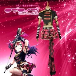 Cosplayfly LoveLive!SunShine!! Kurosawa Ruby Rock Awakening Stage Uniform Cosplay Costume