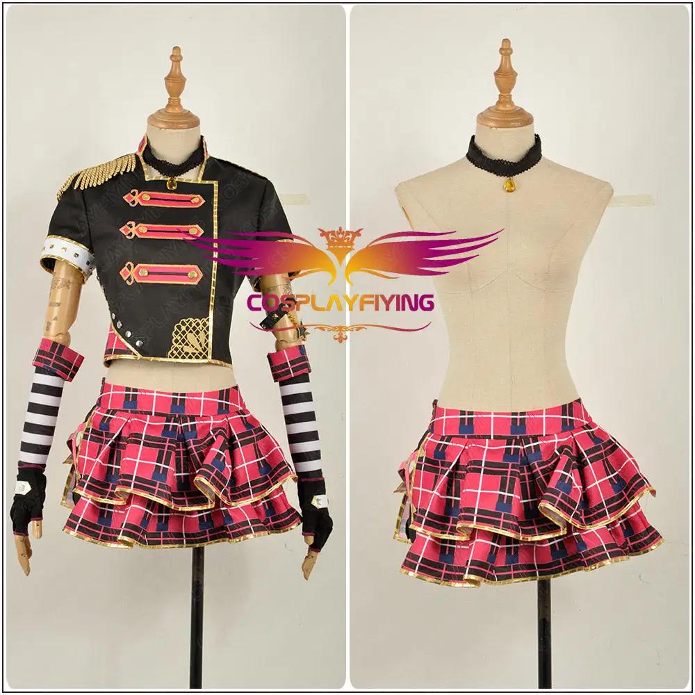 Cosplayfly LoveLive!SunShine!! Kurosawa Ruby Rock Awakening Stage Uniform Cosplay Costume – Image 8