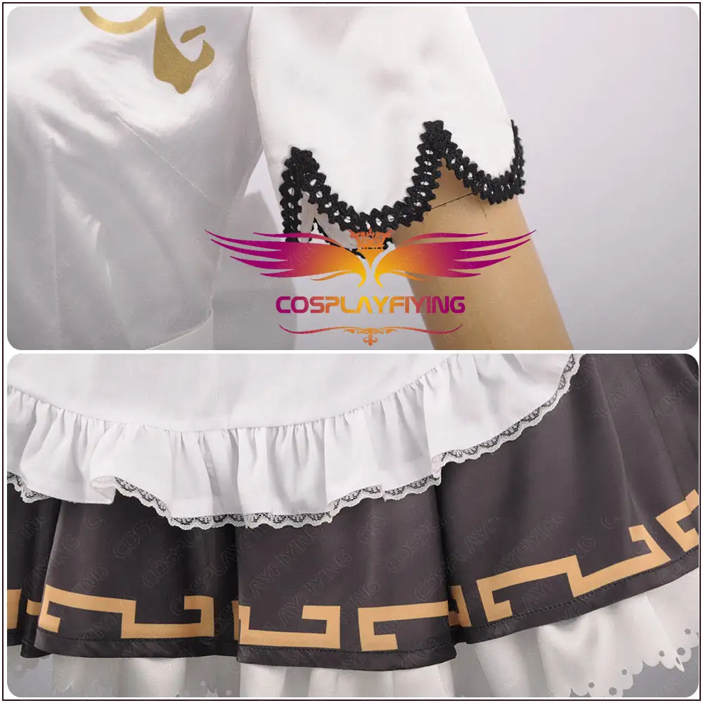 Cosplayfly LoveLive!SunShine!! Tsushima Yoshiko Stage Cheongsam Unawakened Maid Cosplay Costume – Image 7