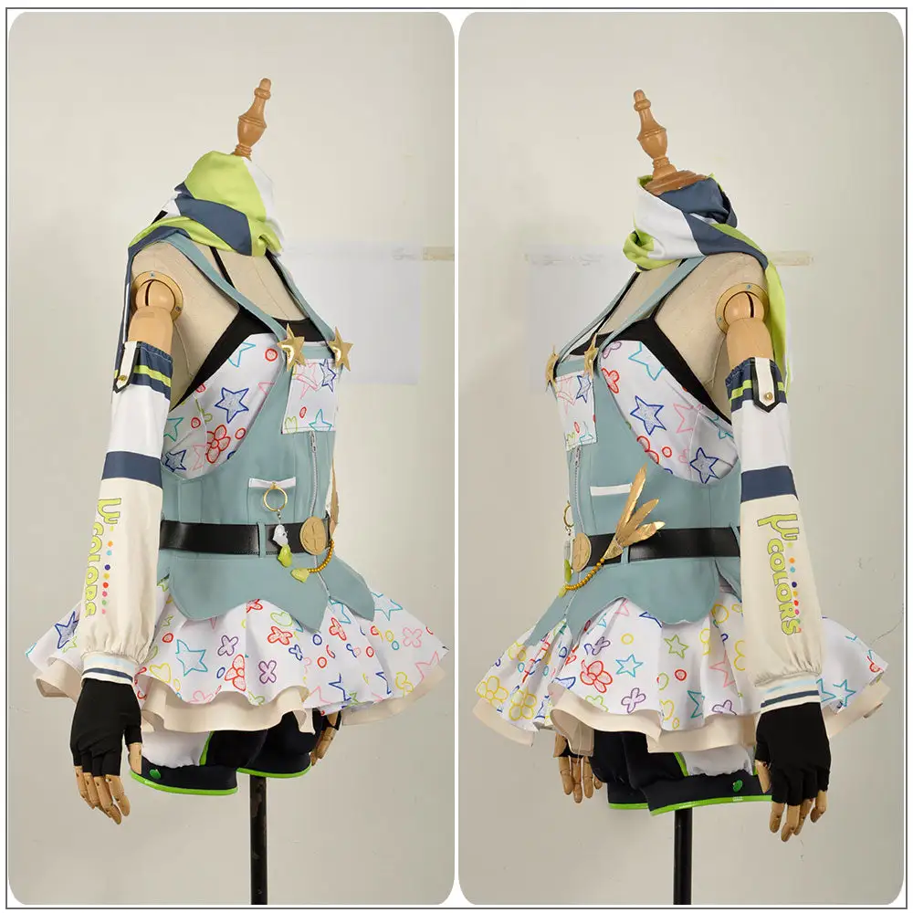 Cosplayfly Love Live! Minami Kotori Cos Awakening Crayon/Painter Cosplay Costume Party Dress 4 Cosplayfly Love Live! Minami Kotori Cos Awakening Crayon/Painter Cosplay Costume Party Dress – Image 4