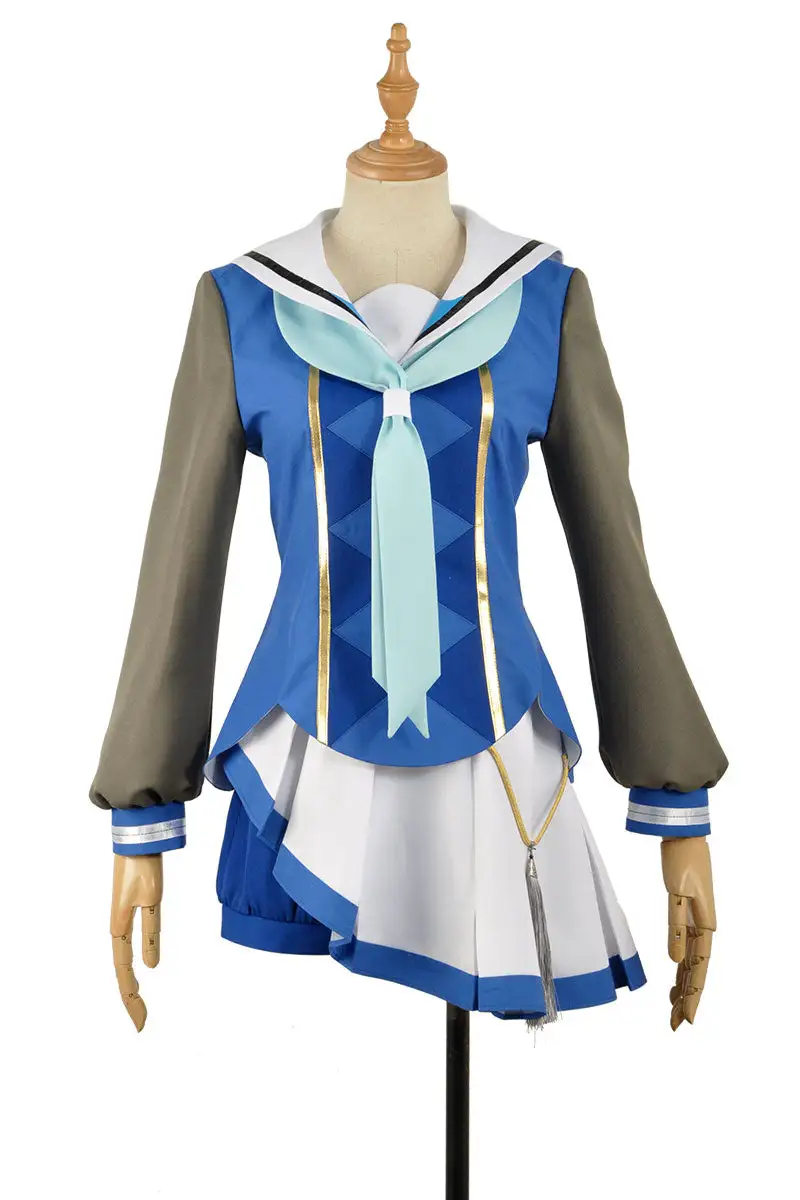 Cosplayfly Love Live! Sunshine!! Aqours Tsushima Yoshiko All Members OP2 Stage Dress Concert Cosplay Costume – Image 10