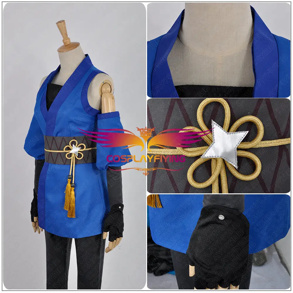 Cosplayfly Love Live! Unawakened Ninja Shinobi Sonoda Umi Kimono Cosplay Costume For Halloween 5 Cosplayfly Love Live! Unawakened Ninja Shinobi Sonoda Umi Kimono Cosplay Costume For Halloween – Image 5