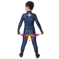 Cosplayfly Marvel Kids Cosplay Avengers: Endgame Captain America Jumpsuit Child Size Cosplay Costume -Pas Cher Cosplay Magasin MarvelKidsCosplayAvengersEndgameCaptainAmericaJumpsuitChildSizeCosplayCostume 5 1400x