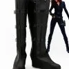 Cosplayfly Movie Iron Man 2 Black Widow Natalie Rushman Cosplay Shoes Boots Custom Made For Adult Men And Women