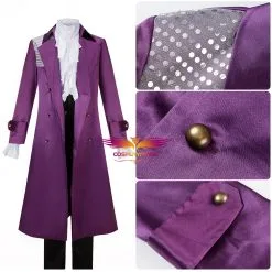 Cosplayfly Purple Rain Prince Cosplay Costume Purple Fancy Suit Trench Coat For Halloween Carnival 13 Cosplayfly Purple Rain Prince Cosplay Costume Purple Fancy Suit Trench Coat For Halloween Carnival -Pas Cher Cosplay Magasin PurpleRainPrinceCosplayCostumePurpleFancySuitTrenchCoatforHalloweenCarnival 6 1400x
