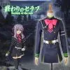 Cosplayfly Seraph Of The End Shinoa Hiragi Cosplay Costume Adult Women Outfit Uniform Full Set