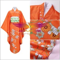Cosplayfly Super Danganronpa 2 Hiyoko Saionji Hiyoko Kimono Cosplay Costume Orange Kimono Outfit -Pas Cher Cosplay Magasin SuperDanganronpa2HiyokoSaionjiHiyokoKimonoCosplayCostumeAdultWomenOrangePrintedKimonoOutfitClothingDress 4 1400x