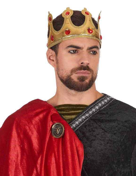 Couronne Dorée Souple Adulte 2 Couronne Dorée Souple Adulte – Image 2