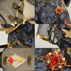 Cosplayfly Vocaloid Project Diva Luo Tianyi Organza TDA Cheongsam Cosplay Costume Dress Gray Pigtail -Pas Cher Cosplay Magasin VocaloidProjectDivaLuoTianyiOrganzaTDACheongsamCosplayCostumeDressGrayPigtail 5 1400x