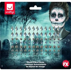 Smiffys Autocollants Bijoux Argentés Pour Visage 5 Smiffys Autocollants Bijoux Argentés Pour Visage -Pas Cher Cosplay Magasin autocollants bijoux argentes pour visage 2