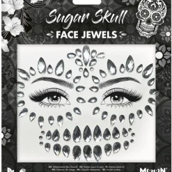 Smiffys Bijoux Visage, Squelette Pour Halloween