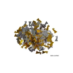 ESPA - Funny Fashion Confettis Or Et Argent De Noël & Nouvel An (couple De Danseurs)