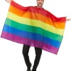 Smiffys Déguisement Arc En Ciel - Drapeau LGBT