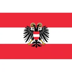 ESPA - Funny Fashion Drapeau Autriche 90x150cm