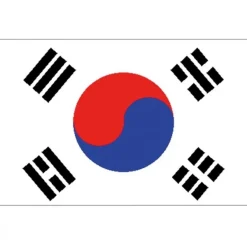 ESPA - Funny Fashion Drapeau Corée Du Sud 90x150cm