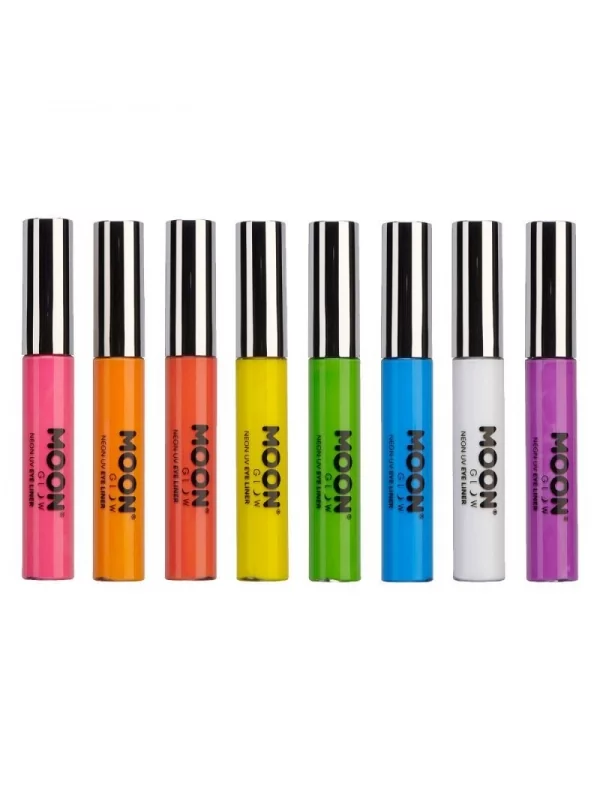 Smiffys Eye Liner Rouge UV Néon - Cosmic Moon 2 Smiffys Eye Liner Rouge UV Néon - Cosmic Moon – Image 2