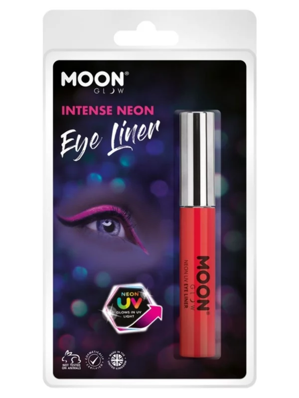 Smiffys Eye Liner Rouge UV Néon - Cosmic Moon 3 Smiffys Eye Liner Rouge UV Néon - Cosmic Moon – Image 3