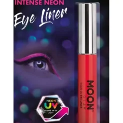 Smiffys Eye Liner Rouge UV Néon - Cosmic Moon