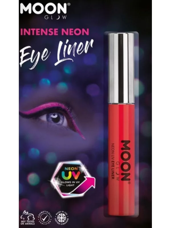 Smiffys Eye Liner Rouge UV Néon - Cosmic Moon 1 Smiffys Eye Liner Rouge UV Néon - Cosmic Moon