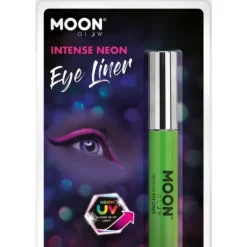 Smiffys Eye-Liner UV Néon Vert Intense - Moon Glow -Pas Cher Cosplay Magasin eye liner uv neon vert intense moon glow 2