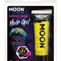 Smiffys Gel UV Néon Jaune Intense – Moon Glow -Pas Cher Cosplay Magasin gel uv neon jaune intense moon glow 3