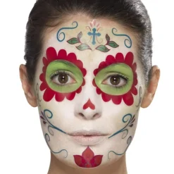 Smiffys Kit De Maquillage Fille Chérie Jour Des Morts -Pas Cher Cosplay Magasin kit de maquillage fille cherie jour des morts 4