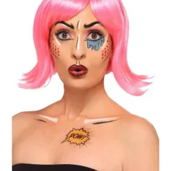 Smiffys Kit De Maquillage Style Pop Art, Ă L'eau