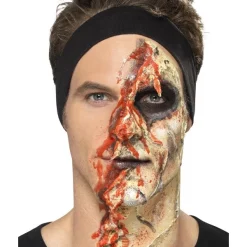 Smiffys Kit Latex Liquide Zombie (maquillage 4 Couleurs Et éponges, 4 X 29,57 Ml) -Pas Cher Cosplay Magasin kit latex liquide zombie maquillage 4 couleurs et eponges 4 x 2957 ml 4