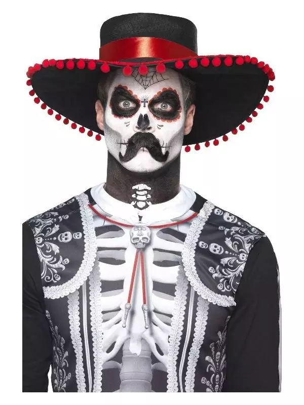 Smiffys Kit Maquillage Senor Os (transferts, Peinture Pour Le Visage, Crayon, Moustache Et Applicateurs) 2 Smiffys Kit Maquillage Senor Os (transferts, Peinture Pour Le Visage, Crayon, Moustache Et Applicateurs) – Image 2