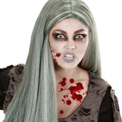 WIDMANN Kit Maquillage Zombie (latex, Sang, Crayons Gris Et Noir, Fards, Applicateurs) -Pas Cher Cosplay Magasin kit maquillage zombie latex sang crayons gris et noir fards applicateurs 2