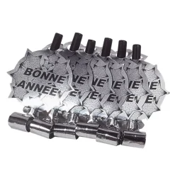 WIDMANN Lot De 6 Langues Sonores Argent