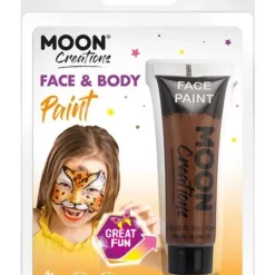 Smiffys Maquillage Moon Créations, Visage Corps, Marron 12ml -Pas Cher Cosplay Magasin maquillage moon creations visage corps marron 12ml 2
